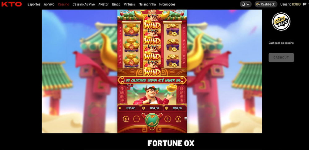 Jogar Fortune Ox Demo Gratis